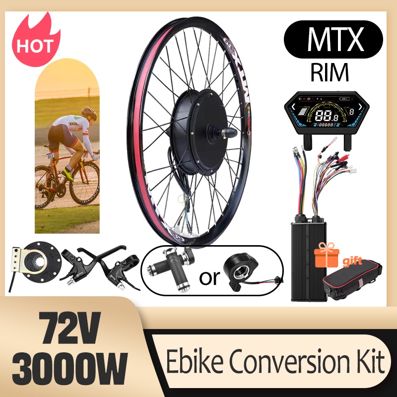 Ebike Conversion Kit 72V 3000W - Kit Konversi Sepeda Listrik 3000W MTX39