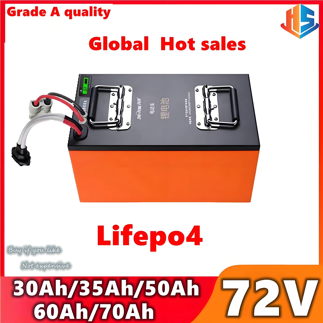 Electric Bicycle Battery 72V 30Ah - Baterai Lifepo4 72V 50Ah 60AH 35AH