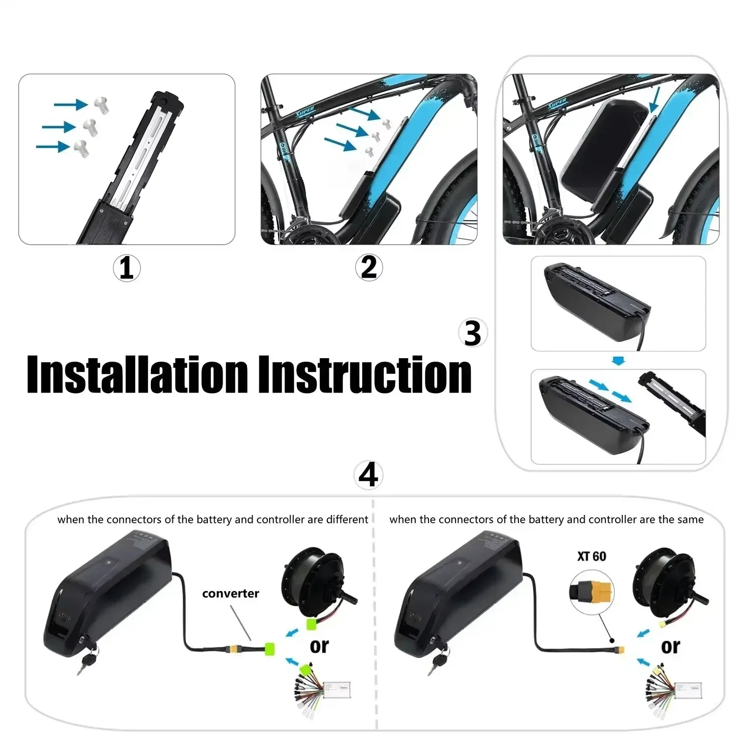 Untuk Hailong Baterai EBike 36 - Ebike Battery 48V 20Ah Hailong ulasan dan harga
