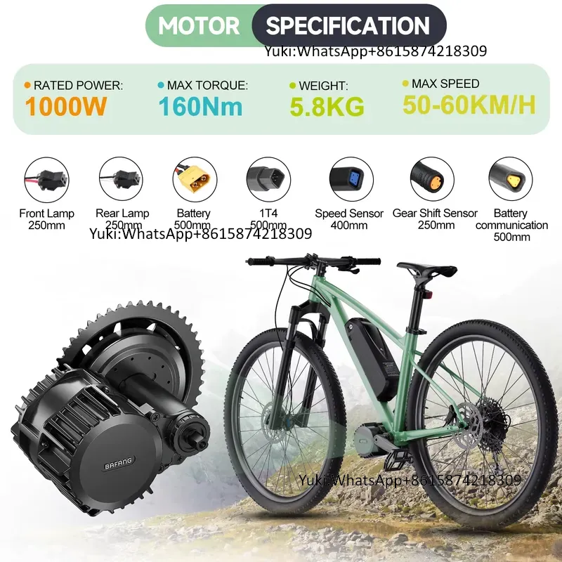 Motor Mid Drive BBSHD 1000W 48 - Mid Drive Motor Kit 52V 1000W ulasan dan harga